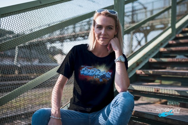 Graffiti Sidemount Diver [Ginnie Springs Version] - Ladies Premium Shirt